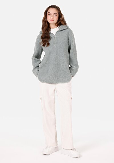Image de Pull-over Vert Regular Fit Femme