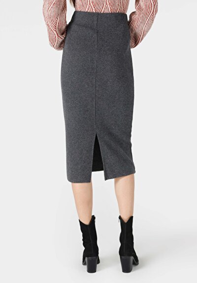 Image de Jupe Anthracite Slim Fit Femme