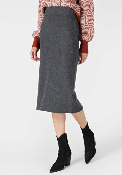 Image de Jupe Anthracite Slim Fit Femme
