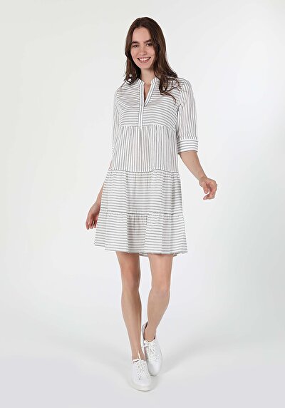 Image de Robe Blanc Regular Fit Femme