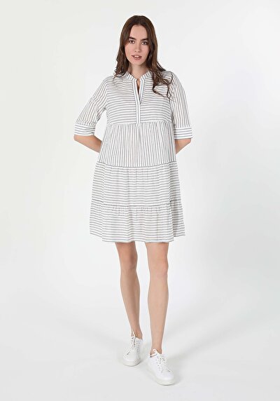 Image de Robe Blanc Regular Fit Femme