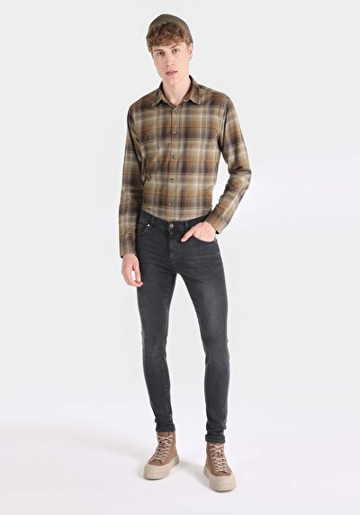 Afficher les détails de 040 Alex Pantalon Marine   En  Skinny Fit Homme
