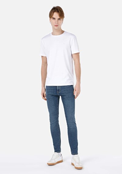 Image de 040 Alex Pantalon Denim Skinny Leg Low Rise En Jean Skinny Fit Homme