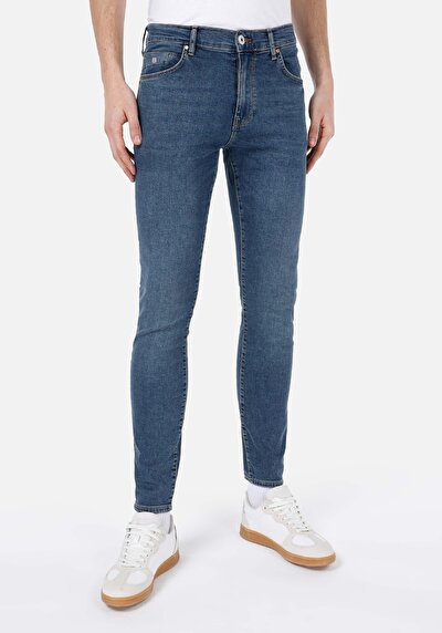 Image de 040 Alex Pantalon Denim Skinny Leg Low Rise En Jean Skinny Fit Homme