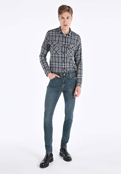Image de 041 Danny Pantalon Denim En Slim Fit Homme