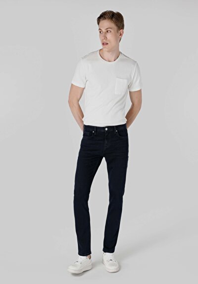 Image de 044 Karl Pantalon Straight Leg Low Rise En Jean Straight Fit Homme