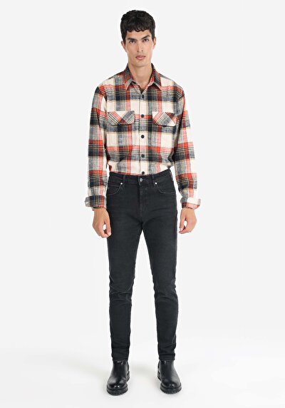 Image de 041 Danny Pantalon Noir En Slim Fit Homme
