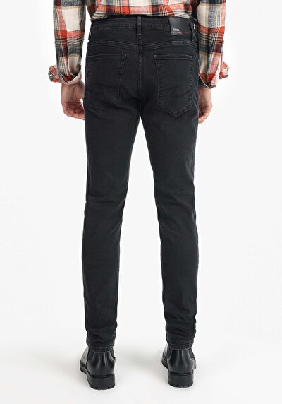 Image de 041 Danny Pantalon Noir En Slim Fit Homme
