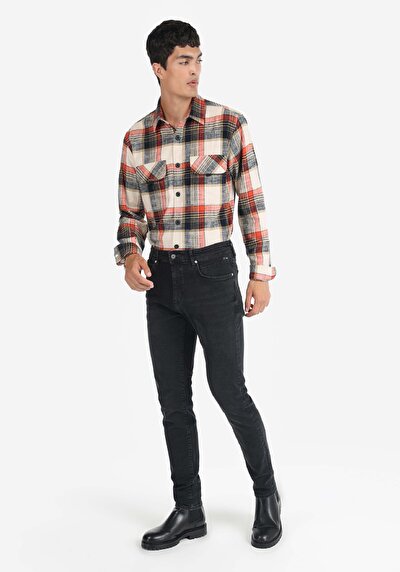 Image de 041 Danny Pantalon Noir En Slim Fit Homme