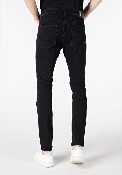 Image de 044 Karl Pantalon Noir En Straight Fit Homme