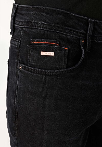Image de 044 Karl Pantalon Noir   En  Straight Fit Homme