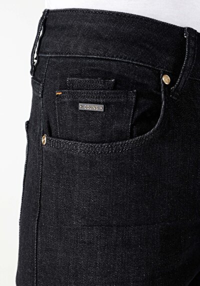 Image de 044 Karl Pantalon Bleu   En  Straight Fit Homme