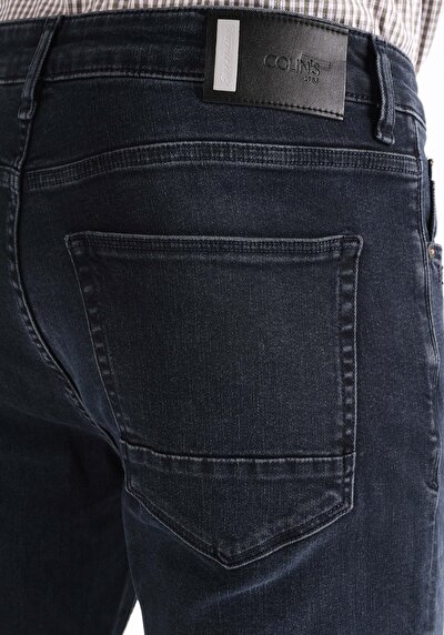Afficher les détails de 044 Karl Pantalon Bleu Foncé   En  Straight Fit Homme