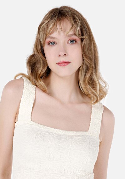 Image de Athlète Ecru Slim Fit Femme