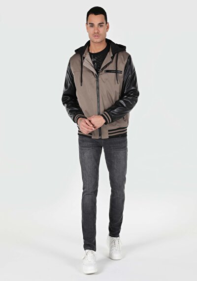 Afficher les détails de Veste Marron Regular Fit    Homme