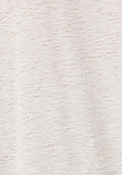 Afficher les détails de T-shirt À Manches Courtes Beige Regular Fit  Femme