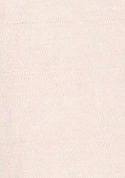 Afficher les détails de T-shirt À Manches Courtes Beige Regular Fit Brodé Femme