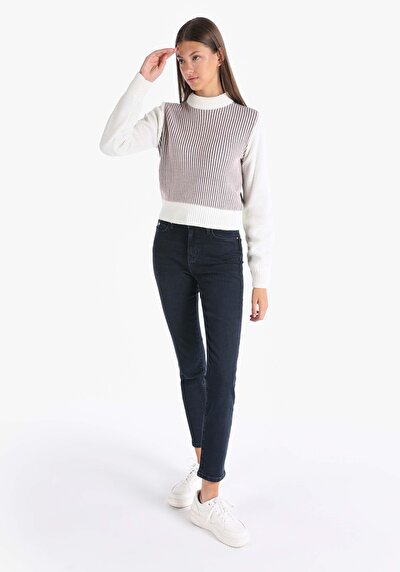 Image de Pull Multicolou Slim Fit   Femme