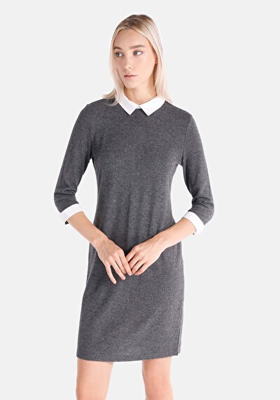 Image de Robe Anthracite Regular Fit Femme