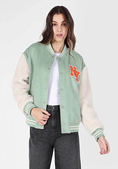 Image de Veste Vert Regular Fit Femme
