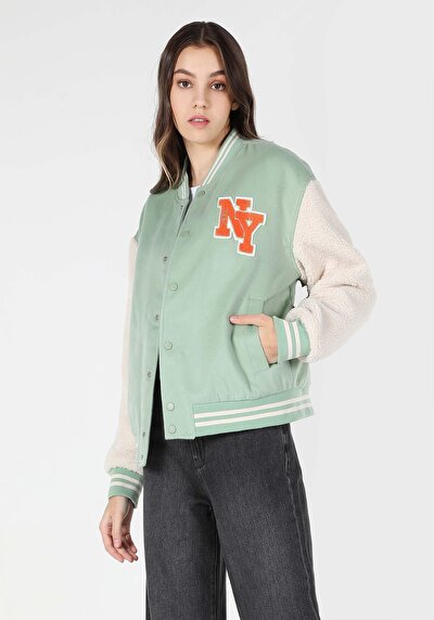 Image de Veste Vert Regular Fit Femme