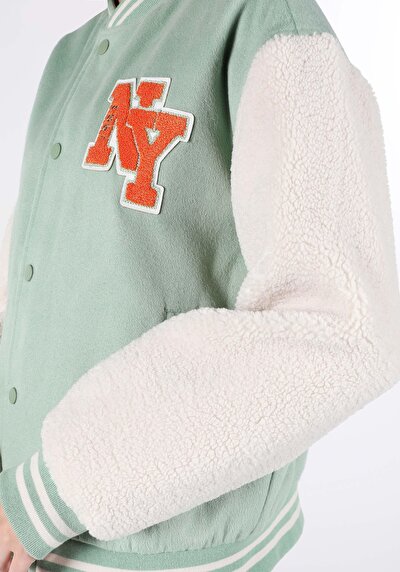 Afficher les détails de Veste Vert Regular Fit    Femme