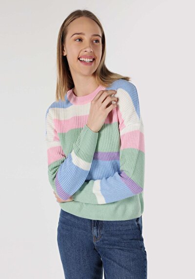 Image de Pull Multicolou Femme