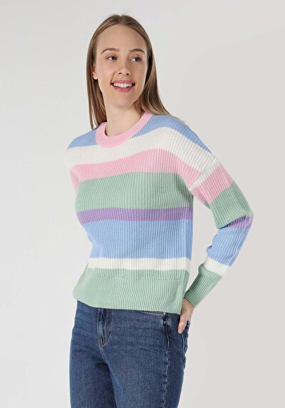 Image de Pull Multicolou    Femme
