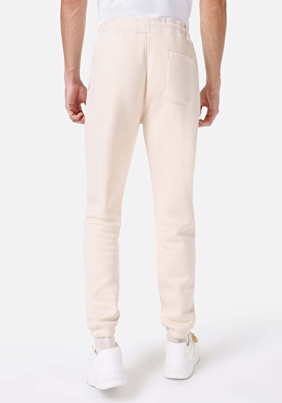 Image de Pantalon De Survêtement Beige Regular Fit Homme