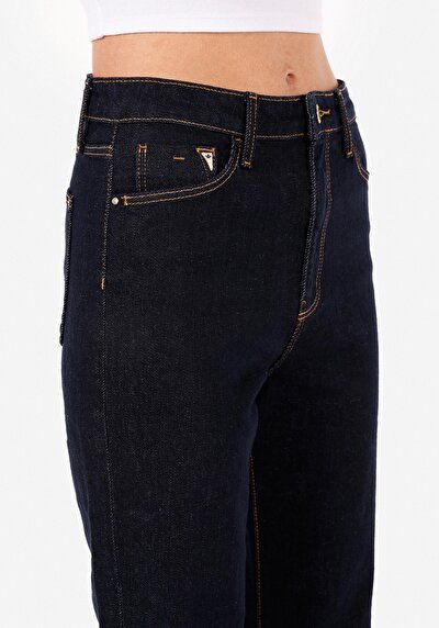 Image de 791 Monica Pantalon Bleu   En  Regular Fit Femme