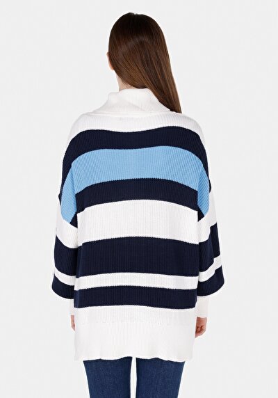 Image de Pull Multicolou Comfort Fit Manches Longues  Femme