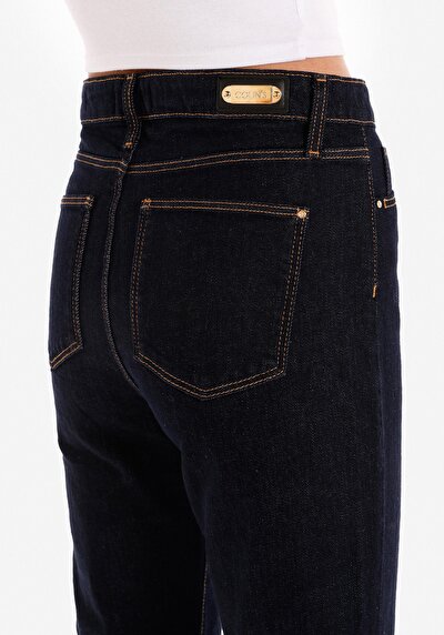 Afficher les détails de 791 Monica Pantalon Bleu   En  Regular Fit Femme