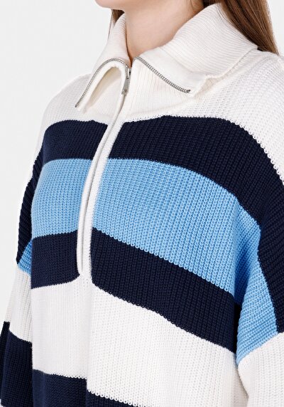 Image de Pull Multicolou Comfort Fit Manches Longues  Femme