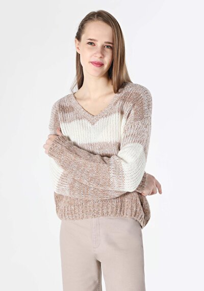 Image de Pull Beige Femme