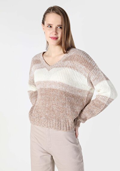 Image de Pull Beige Femme