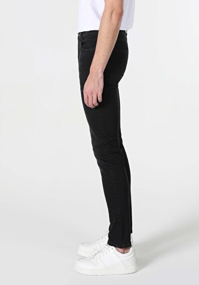 Image de 035 Ryan Pantalon Noir En Skinny Fit Homme