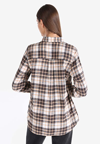 Image de Chemise À Manches Longues Multicolou Regular Fit Femme