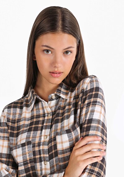Image de Chemise À Manches Longues Multicolou Regular Fit   Femme