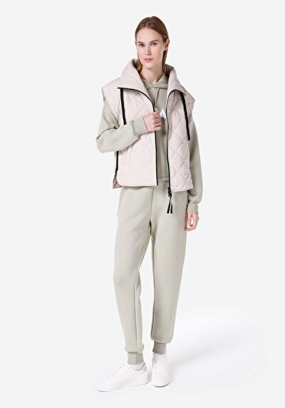 Afficher les détails de Gilet Blanc Regular Fit Femme