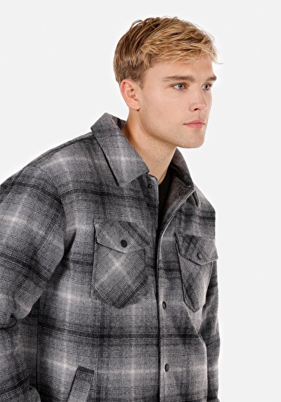 Afficher les détails de Veste Gris Regular Fit    Homme
