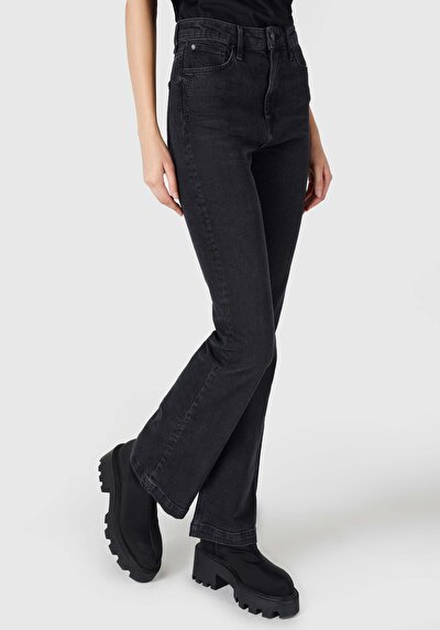 Image de 791 Monica Pantalon Bleu En Regular Fit Femme
