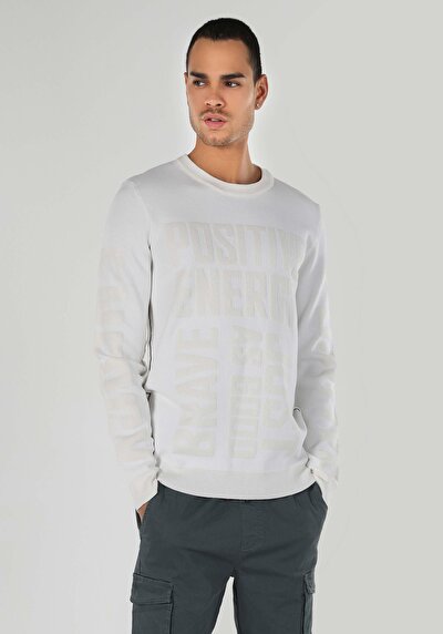 Image de Pull Blanc Regular Fit   Homme