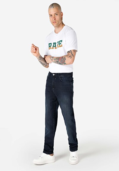 Image de 067 Jack Pantalon Marine En Regular Fit Homme