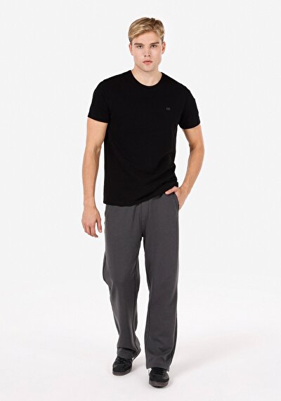 Image de Pantalon De Survêtement Anthracite Regular Fit Homme