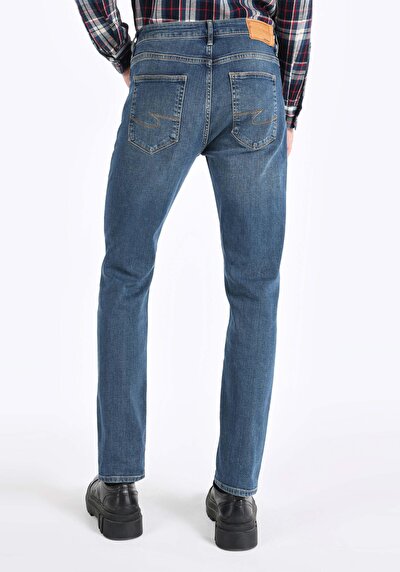 Image de 067 Jack Pantalon Bleu En Regular Fit Homme