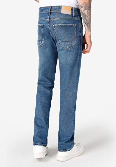 Image de 045 David Pantalon Denim En Regular Fit Homme