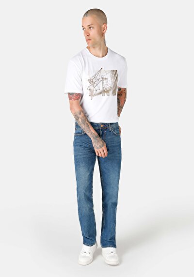 Image de 045 David Pantalon Denim En Regular Fit Homme