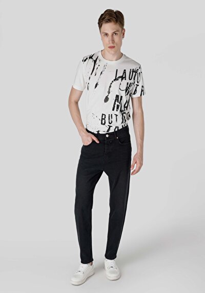 Afficher les détails de 058 Otto Pantalon Gris   En  Loose Tapered Fit Homme