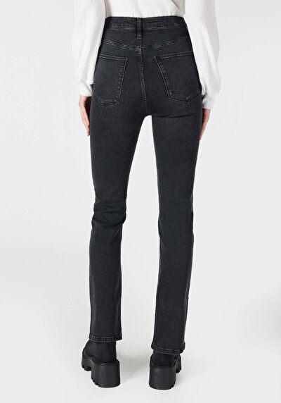 Image de 797 Adel Pantalon Noir   En  Flare Femme