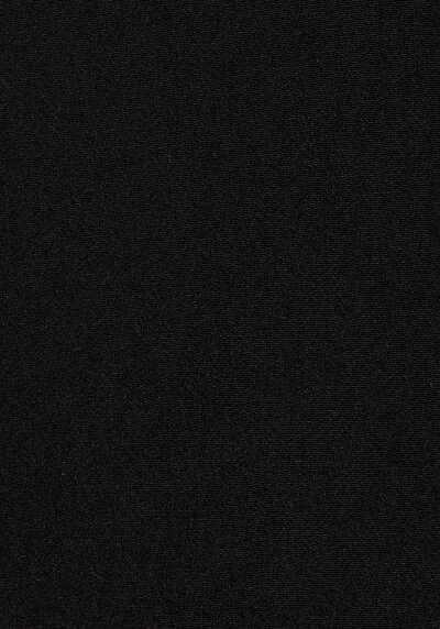 Image de Chemise À Manches Longues Noir Regular Fit Droit Ratière Homme